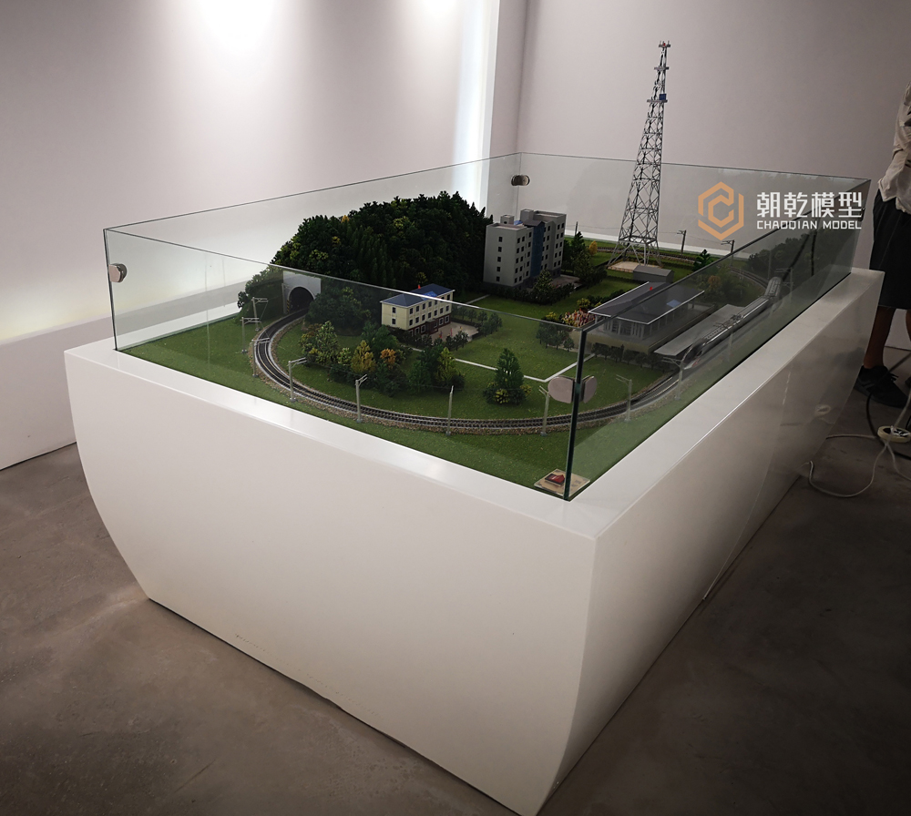 汉中略阳火车始发及到站动态演示模型