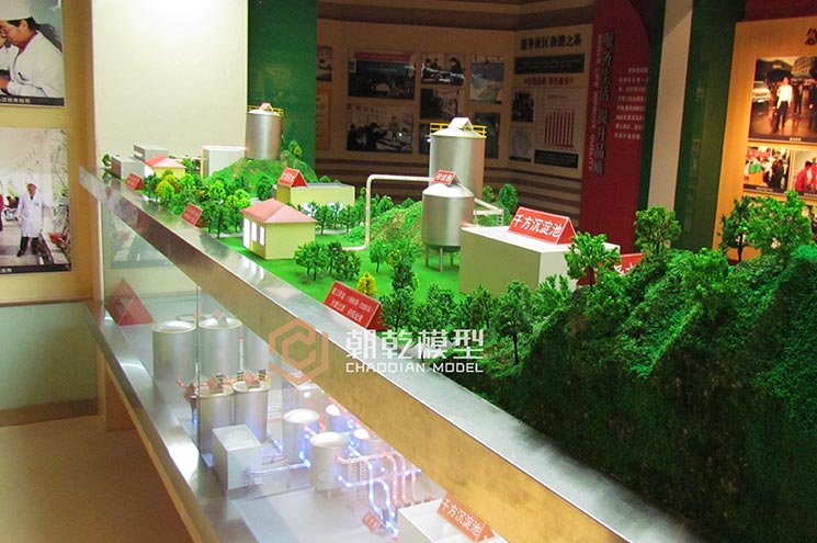 河庄坪污水净化模型